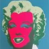 Marilyn Monroe 11.30 - This Is Not By Me - 1986 -DEODATO Saldi andy warhol marilyn this is not blue 91x91cm serigrafia su carta
