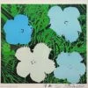 Flowers (Blue) -DEODATO Saldi andy warhol flowers blue
