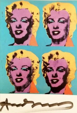 Four Marilyns - Invitation Card