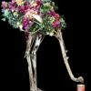 Ostrich With Flowers -DEODATO Saldi angelo accardi ostrich with flowers
