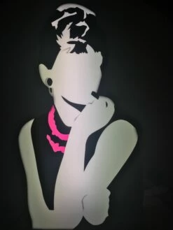 Audrey Hepburn (Scultura Luminosa)