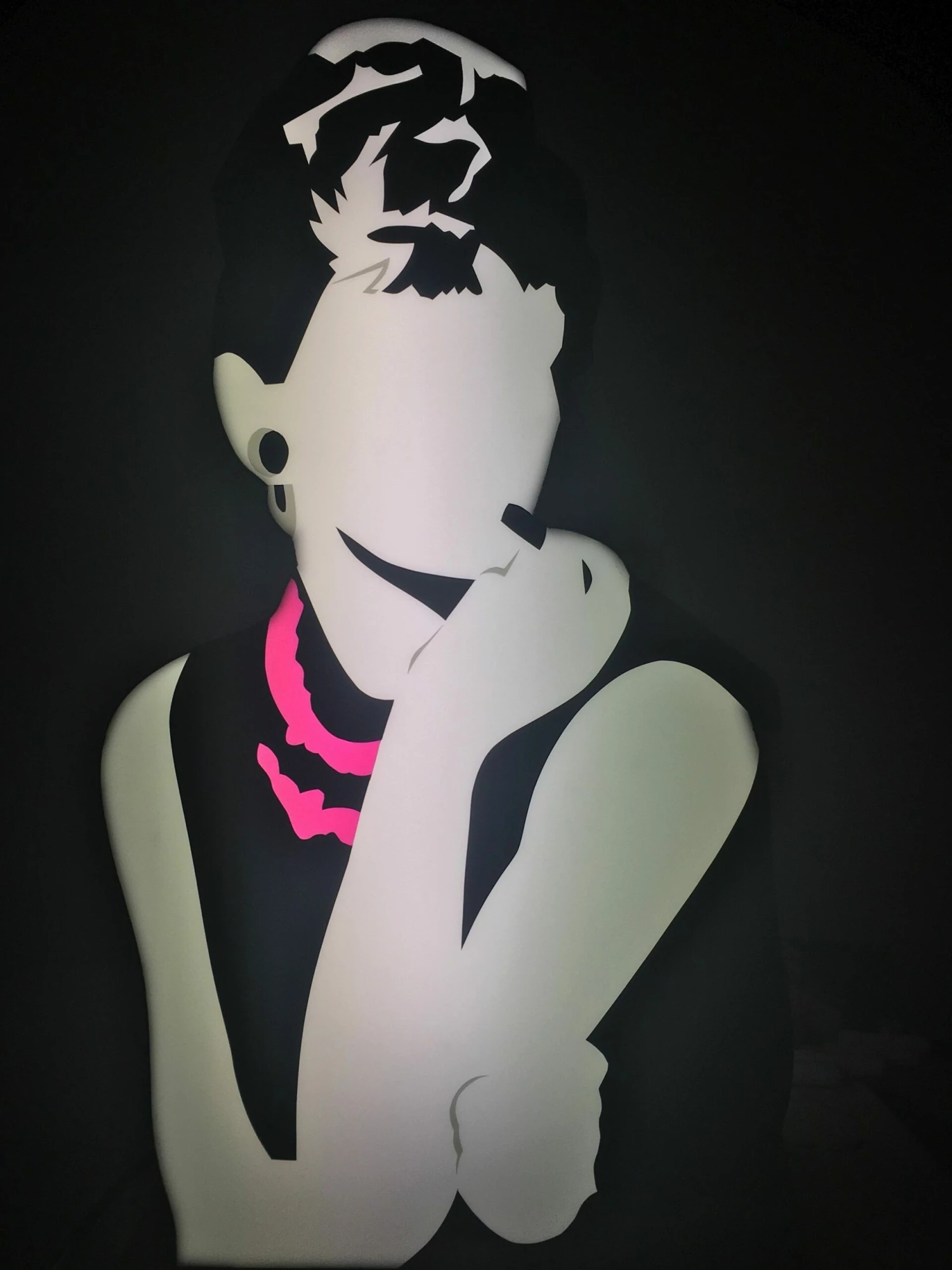 Audrey Hepburn (Scultura Luminosa) 3 Audrey Hepburn (Scultura Luminosa)