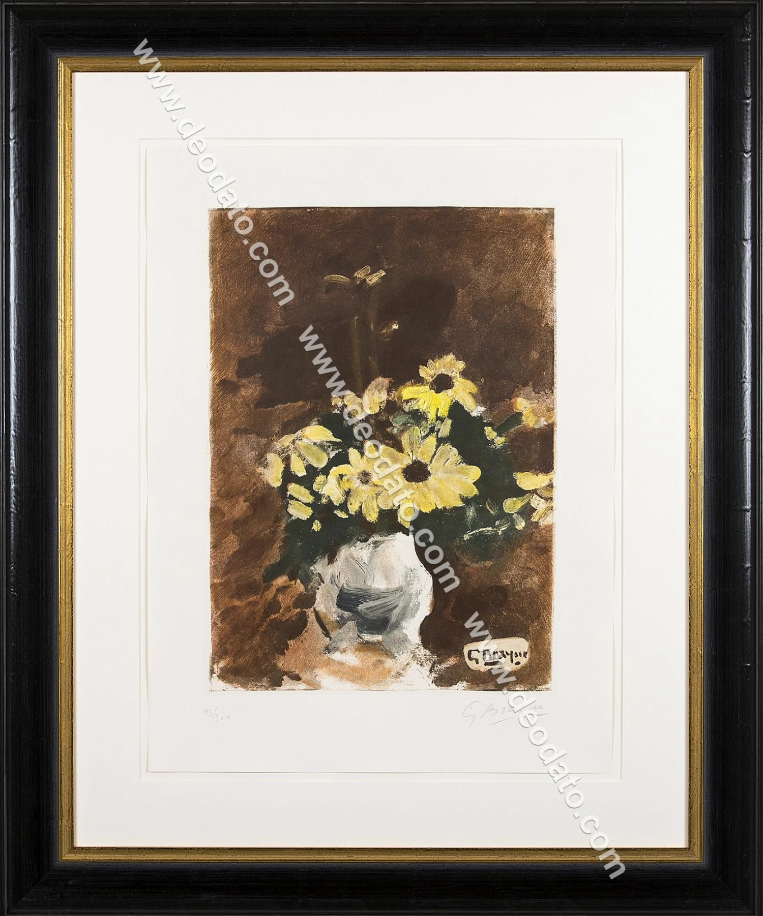 Vaso Di Fiori Gialli - immagine 2