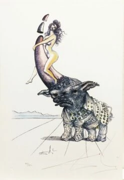 Salvador Dali Casanova Tavola 1