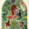 La Tribu De Gad -DEODATO Saldi chagall marc la tribu de gad litografia in colori 24 5x32 5cm 8 mg 0419 1