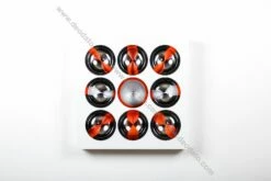 Sfere Cromocinetiche - White -DEODATO Saldi costalonga franco sfere cromocinetiche white scultura 52x52cm mg 7859 2000x72dpi