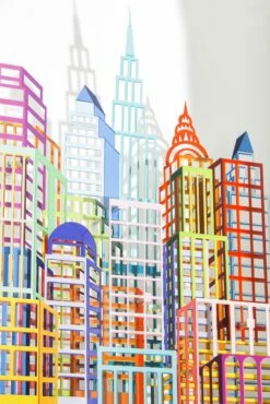 Reflections Mini -DEODATO Saldi david kracov mini reflections 3d metal wall sculpture dettaglio2.165x66cm.300