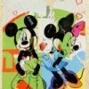 Mickey & Minnie -DEODATO Saldi grittini giuliano mckey minnie tecnica mista su carta 30x25cm mg 0223 2019 2000x72dpi