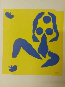 Sans Titre, Figure Sur Fond Jaune