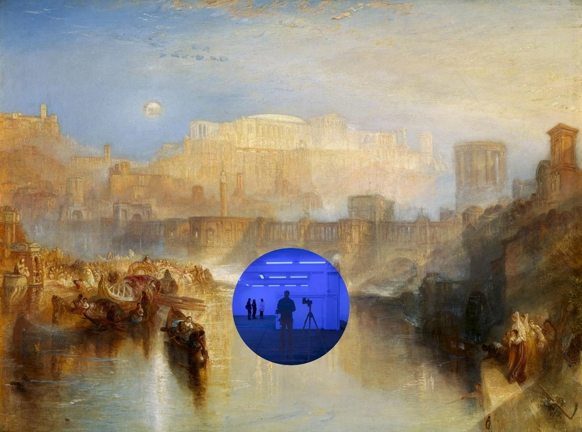 Gazing Ball - Turner Ancient Rome 3 Gazing Ball - Turner Ancient Rome