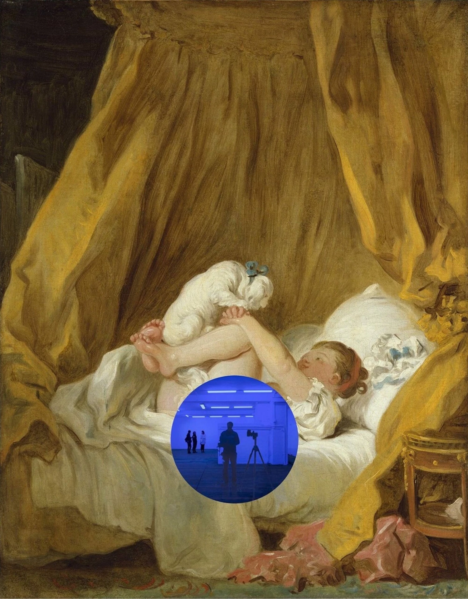 Gazing Ball - Fragonard 3 Gazing Ball - Fragonard