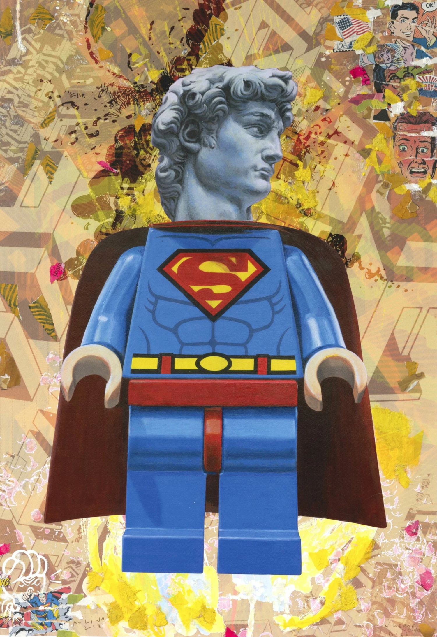 Super David - Yellow 3 Super David - Yellow