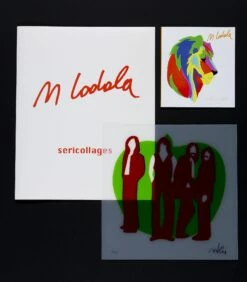 Fab4 -DEODATO Saldi lodola marco fab4 sericollage pvc 40x40cm mg 8088 vista catalogo 300dpi