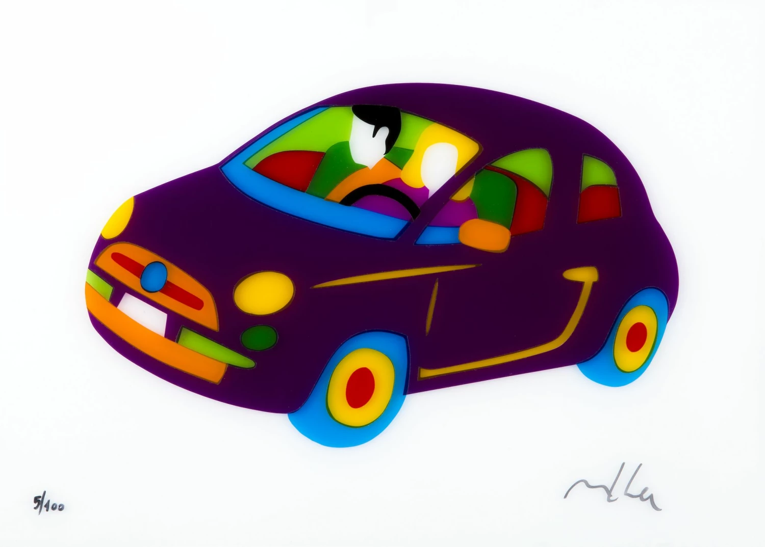 Fiat 500 Vintage (Viola) 2 Fiat 500 Vintage (Viola)