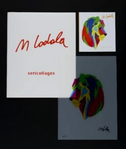 Leone -DEODATO Saldi lodola marco leone sericollage pvc 35x50cm mg 8119 vista catalogo 300dpi