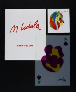 Medaglia -DEODATO Saldi lodola marco medaglia sericollage pvc 35x50cm mg 8104 vista catalogo 300dpi