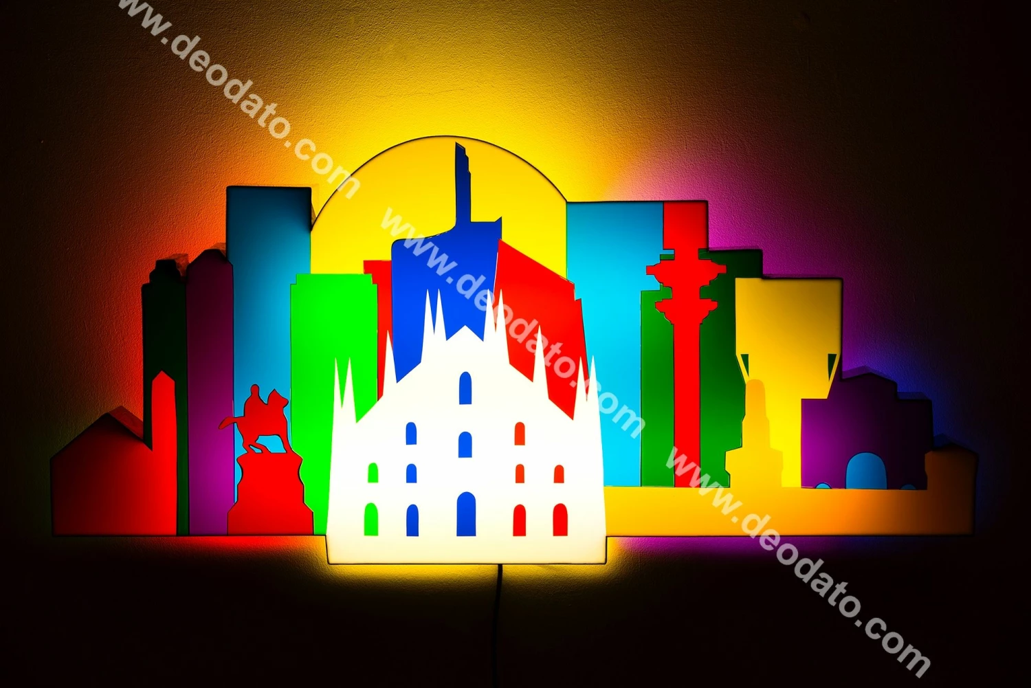 Milano (Scultura Luminosa) 3 Milano (Scultura Luminosa)