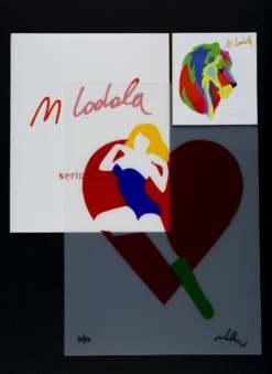 Pin Up Love -DEODATO Saldi lodola marco pin up love sericollage pvc 70x50cm mg 8150 vista catalogo 300dpi