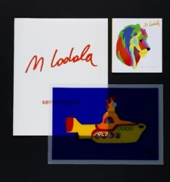 Yellow Submarine -DEODATO Saldi lodola marco yellow submarine sericollage pvc 35x50cm mg 8090 vista catalogo 300dpi