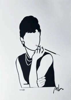 Audrey - Serigrafia