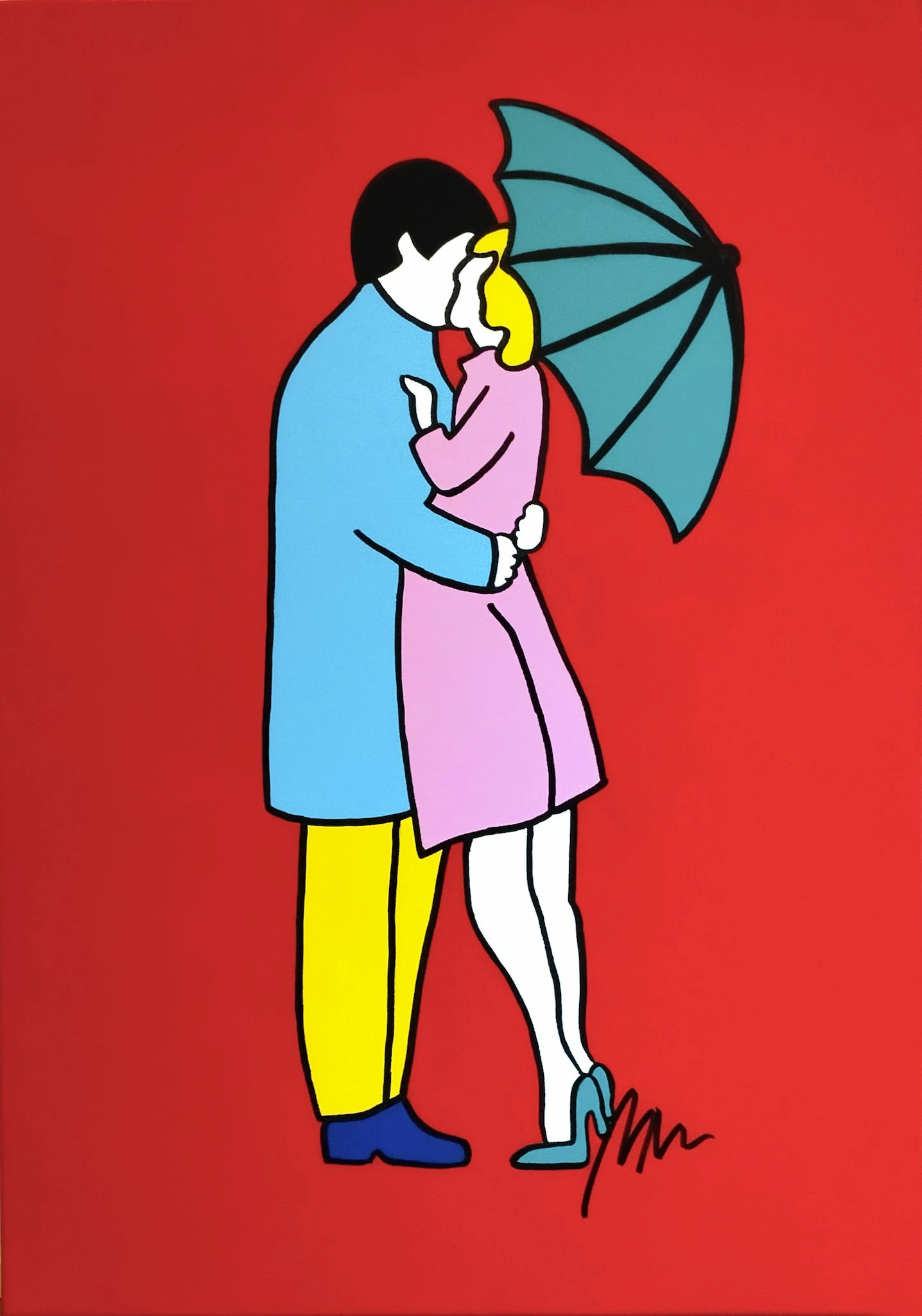 Bacio Con Ombrello 3 Bacio Con Ombrello