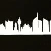 Skyline Milano - Serigrafia -DEODATO Saldi marco lodola skyline milano