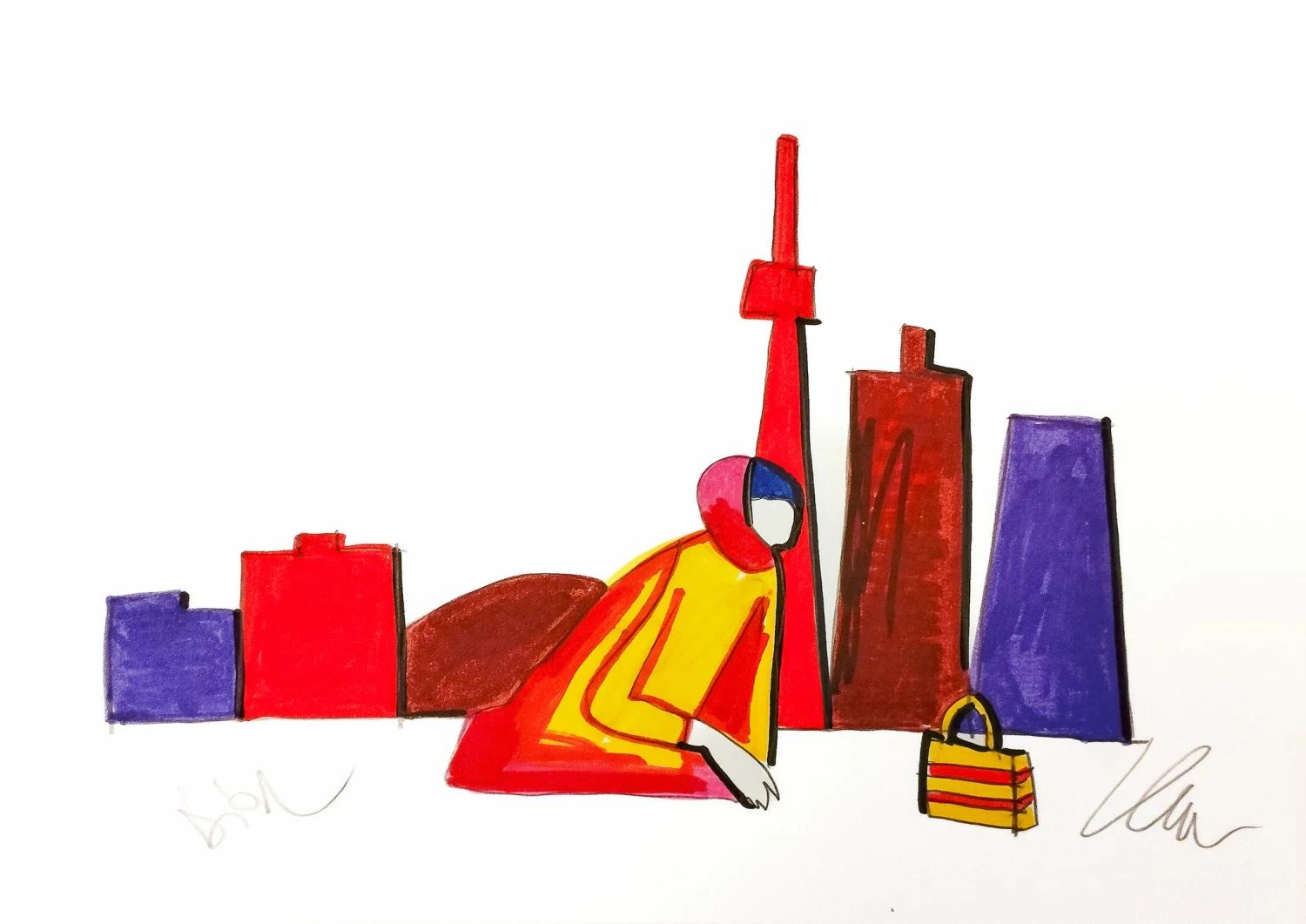 Bozzetto Progetto Dior (Figura) 3 Bozzetto Progetto Dior (Figura)