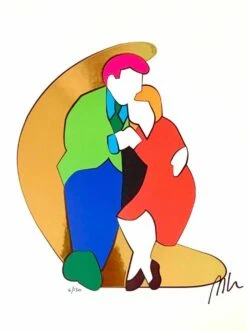 Blue Moon - Serigrafia