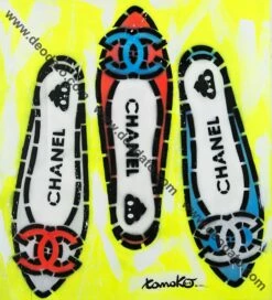 Chanel Shoes MicroPop SuperFlat Yellow