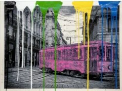 Tram Milan - Pink