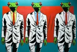 Kiss Me Composition Over Fontana