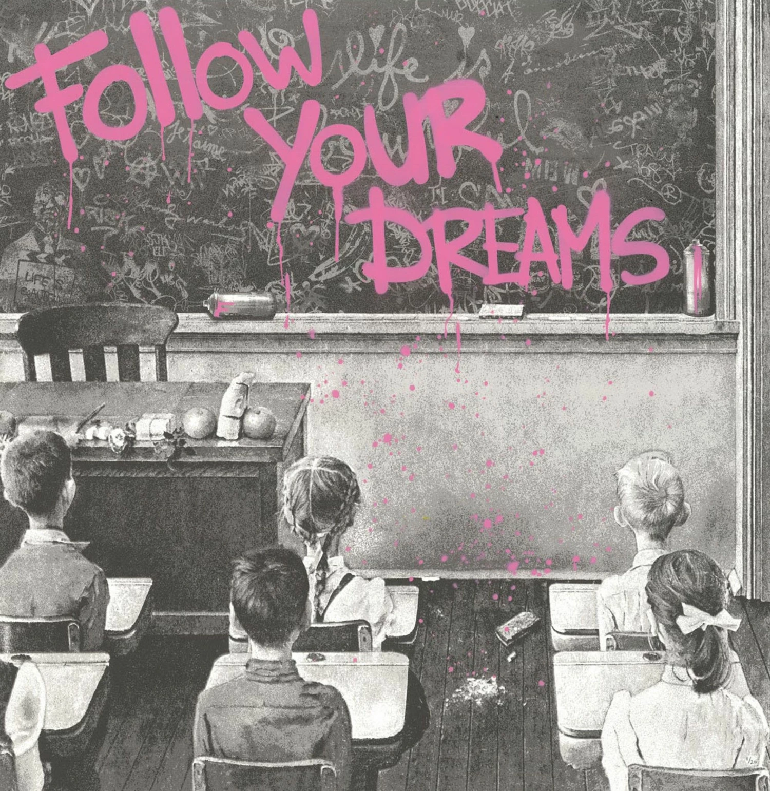 Follow Your Dreams - Pink 3 Follow Your Dreams - Pink