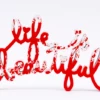 Life Is Beautiful - Red Splash Edition -DEODATO Saldi mr.brainwash life is beautiful splash edition red 1