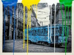 Tram Milan - Blue