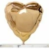 Balloon Heart - Polished Bronze