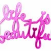 Life Is Beautiful - Hard Candy Rosa 2 Life Is Beautiful - Hard Candy Rosa -DEODATO Saldi mr brainwash life is beautiful hard candy pink chrome painted cast resin sculpture 27.9x44.5x10.2cm 2020 2000x72dpi