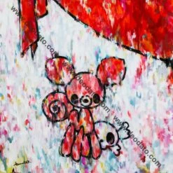 Bambi With Skeleton Red