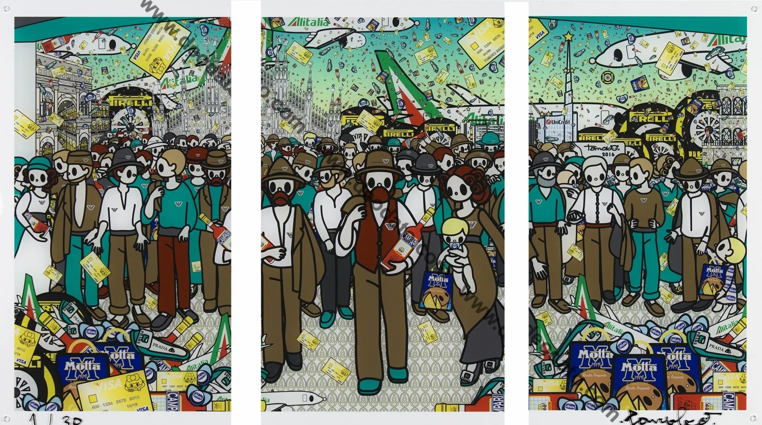 Il Quarto Stato After Pellizza (Plexy) - immagine 2