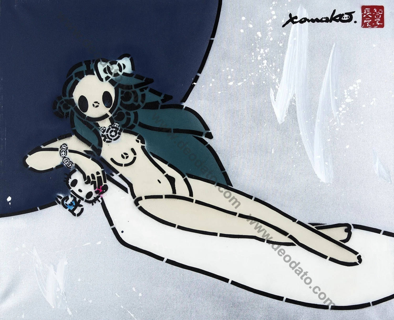 Urbino Of Venus With Hello Kitty And Chanel - Silver Pegasus 3 Urbino Of Venus With Hello Kitty And Chanel - Silver Pegasus