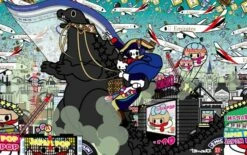 Napoleon Bonaparte With Godzilla (big)