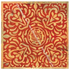 OBEY Monogram Pattern Red