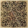 OBEY Monogram Pattern Black -DEODATO Saldi obey monogram pattern black