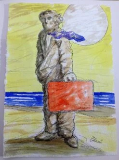 Partenza Dell'uomo Di Sabbia