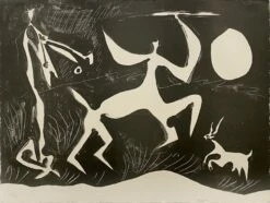 Centauro Danzante, Sfondo Nero