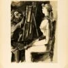 Artista E Modella -DEODATO Saldi picasso pablo peitre et sou mod le litografia 26 5x35 5cm 32 mg 0472 1