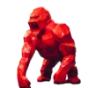 Origin Kong -DEODATO Saldi richard orlinski origin kong red resin 30x26x22 cm