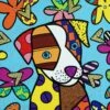 Coco Dreams -DEODATO Saldi romero britto coco dreams serigrafia digitale 51x51cm 1289x1500dpi 1