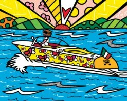 Iseo Lake - Serigrafia