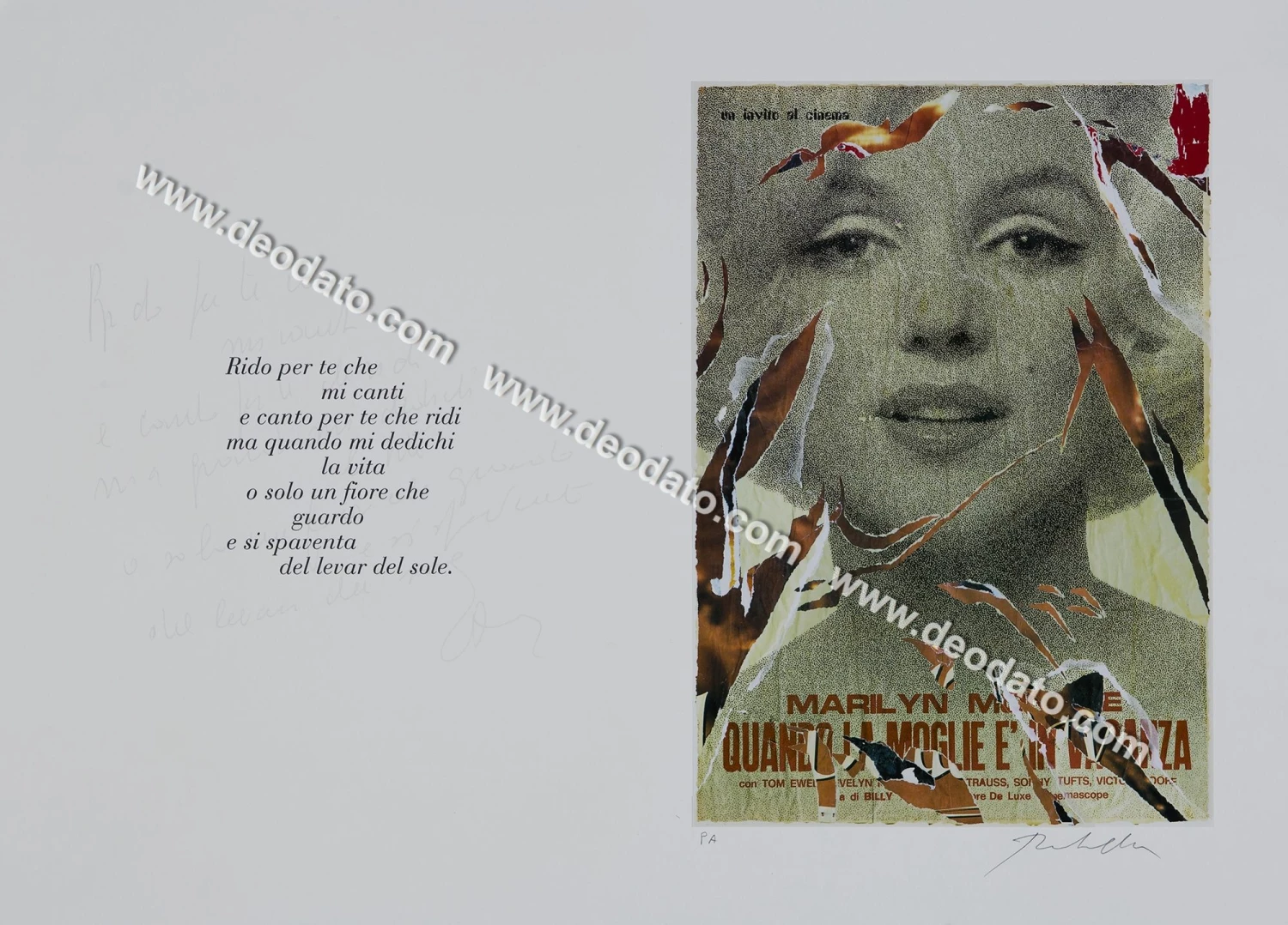 Quando La Moglie è In Vacanza (Marilyn, Bellezza Eterna)