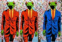 Kiss Me Composition Over Cherry Blossom